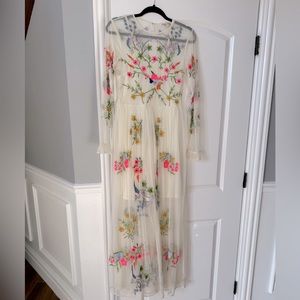 Embroidered dress